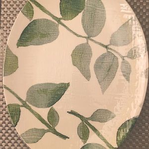 Crate and Barrel oval platter